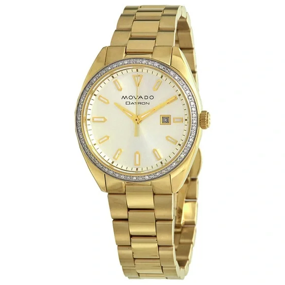 Movado datron diamond watch - Picture 1 of 9